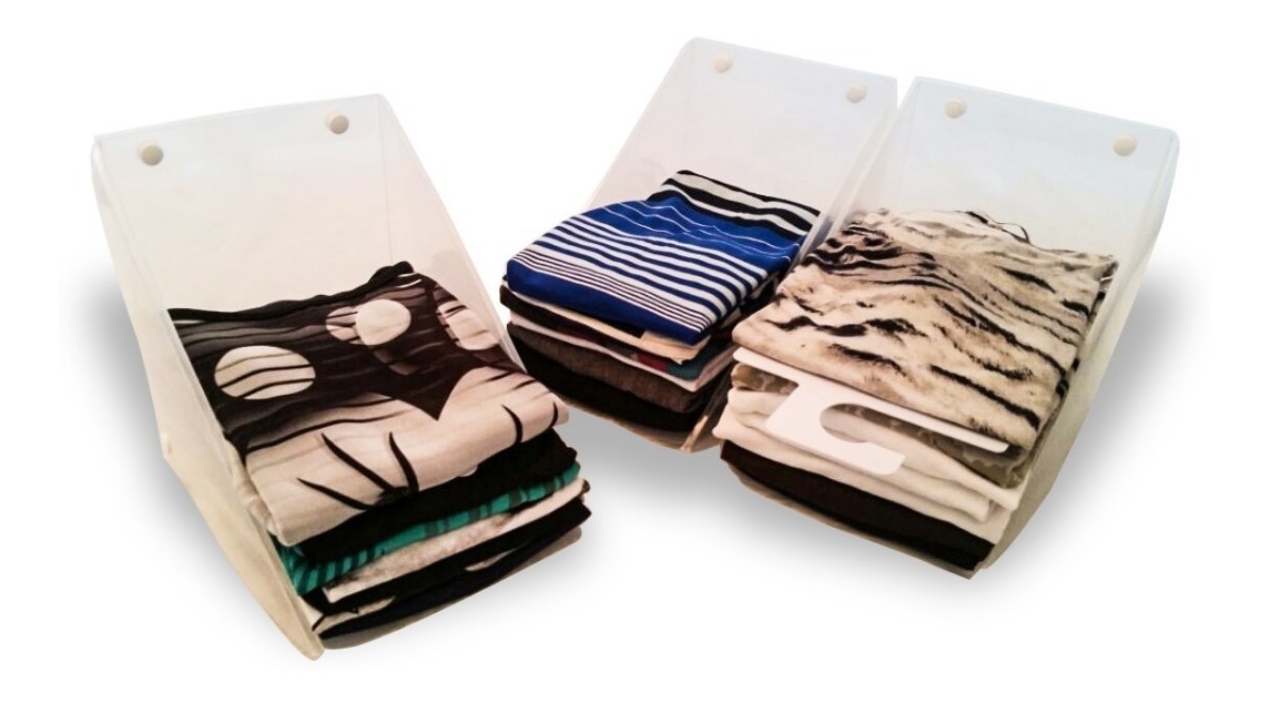 ORGANIZADOR DE ROUPAS P (1 PECA +1 GAB)